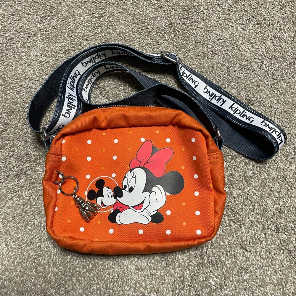 Kipling X Disney Minnie Mouse Crossbody Bag